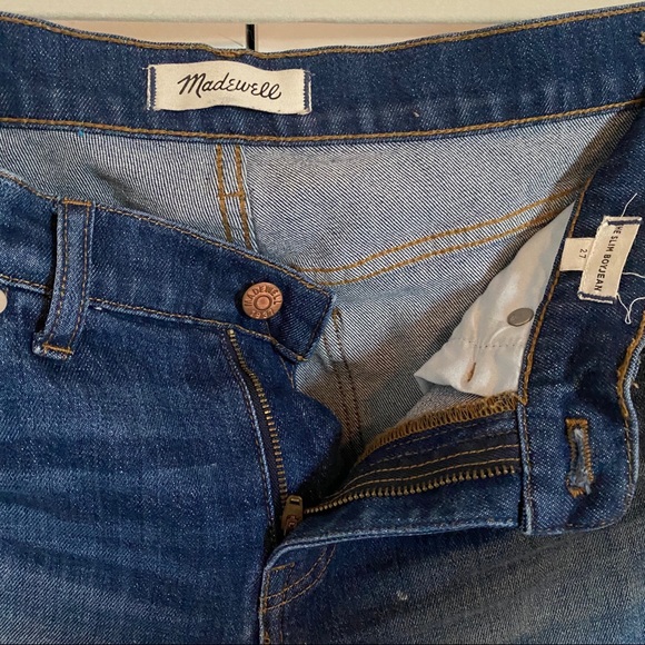 Madewell Slim Boyfriend Jeans - Picture 3 of 7